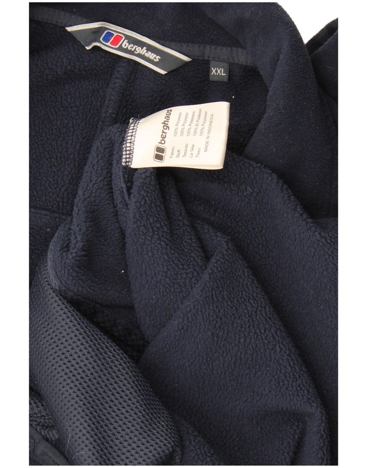 Berghaus Veste Polaire Homme UK 44 2XL Bleu Marine Polyester