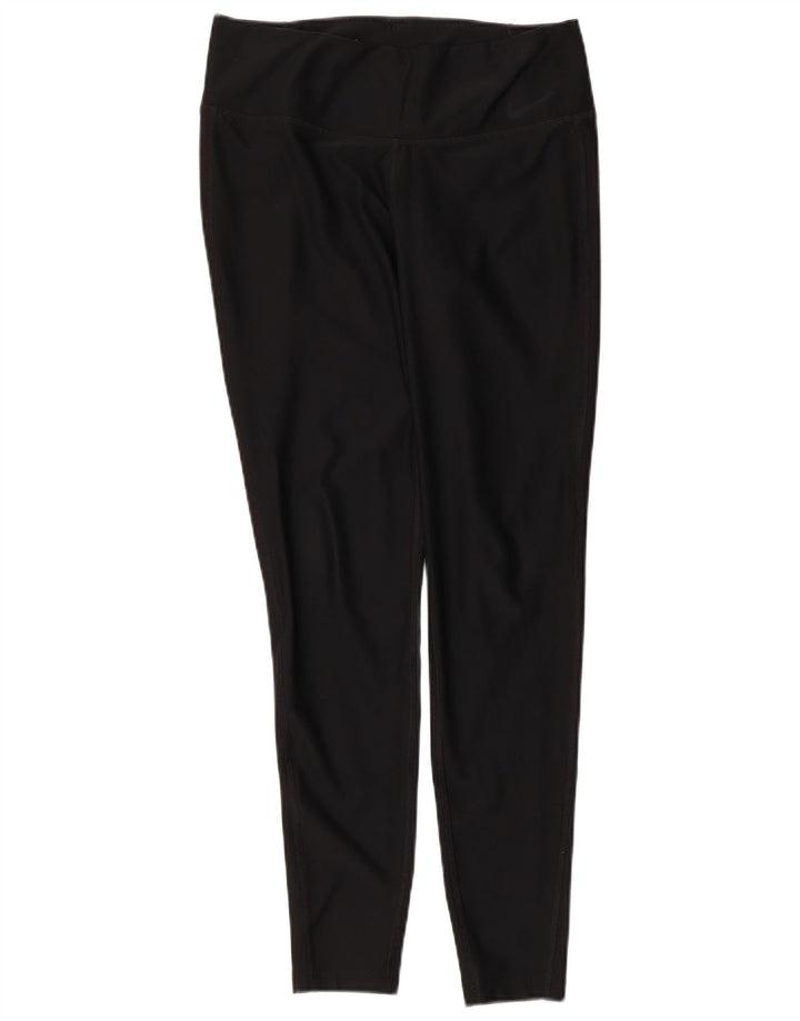 NIKE Legging Dri Fit pour femme UK 44 Polyester noir moyen