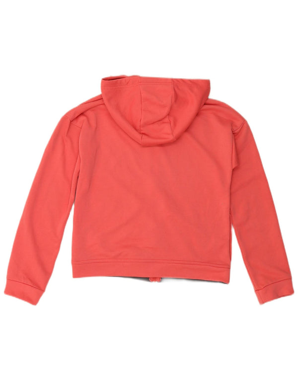 Sweat à capuche zippé Nike Dri Fit Graphic pour fille 13-14 ans Rose Colorblock
