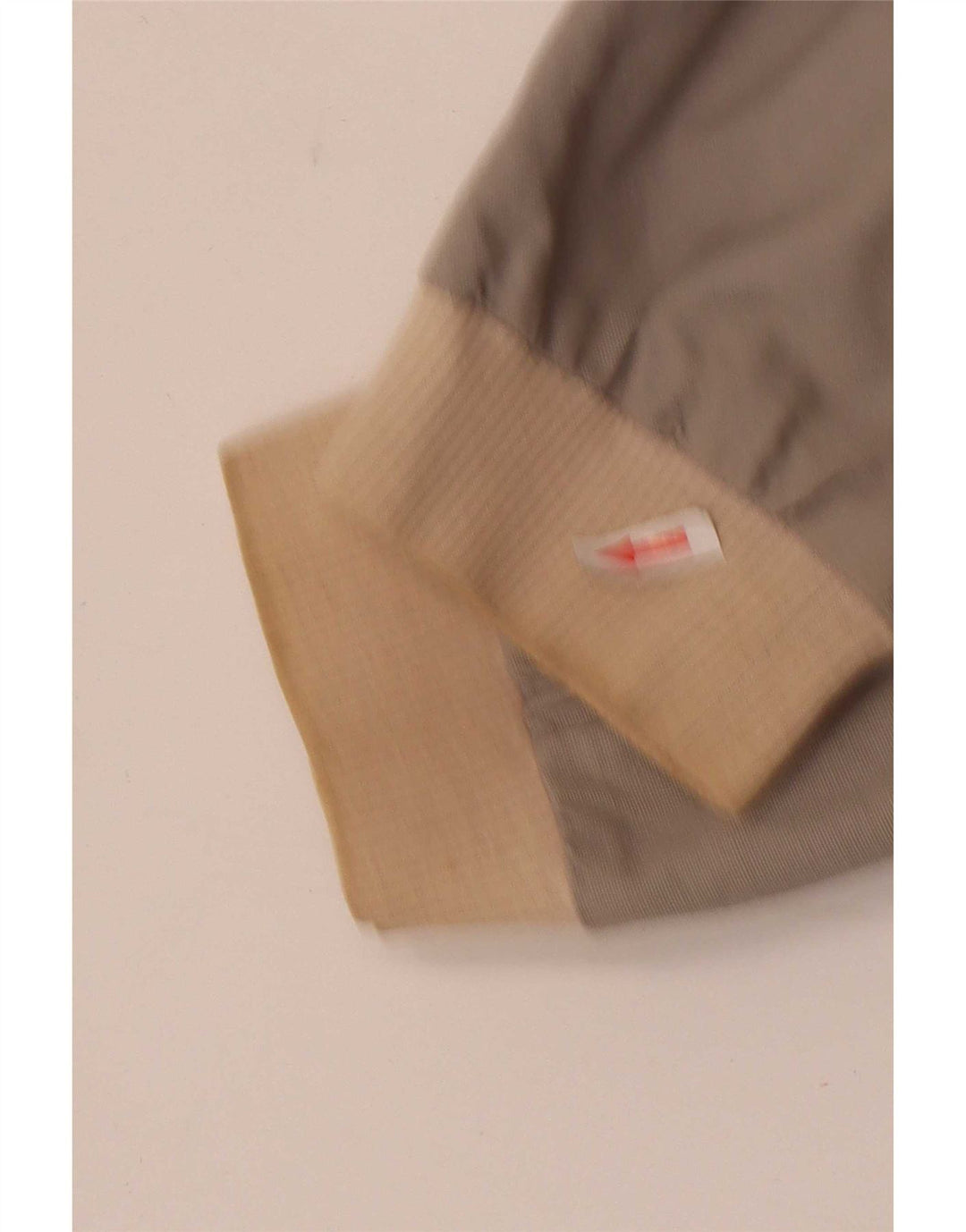 vintage Mens Bomber Jacket UK 40 Grand Gris Colorblock