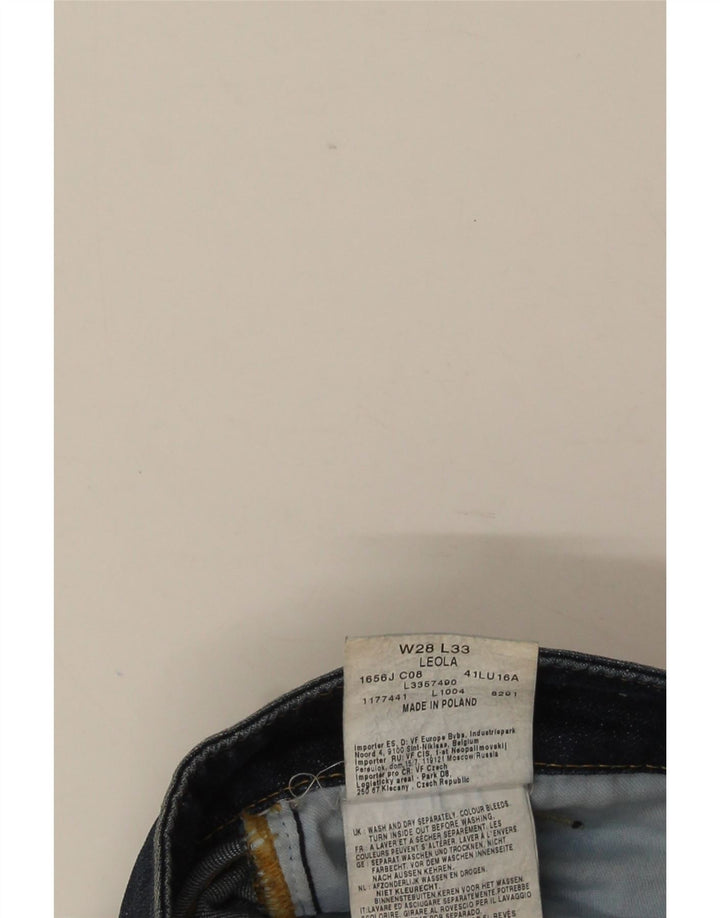 Lee Jean Leola Bootcut Femme W28 L32 Bleu Marine Coton