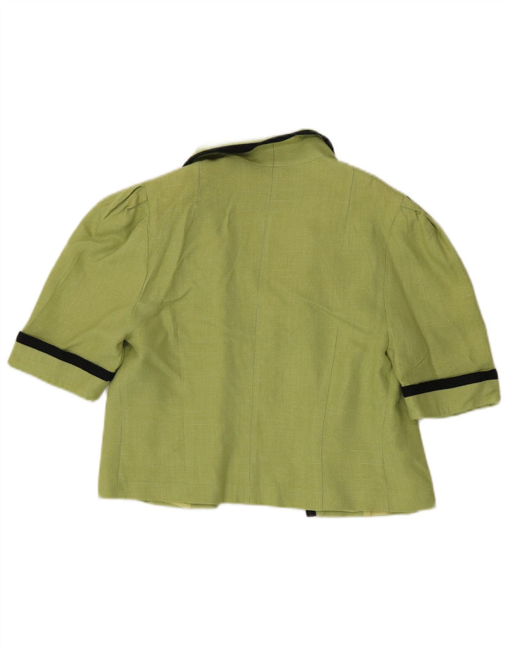 Hardob Boléro Femme UK 12 Viscose Vert Moyen
