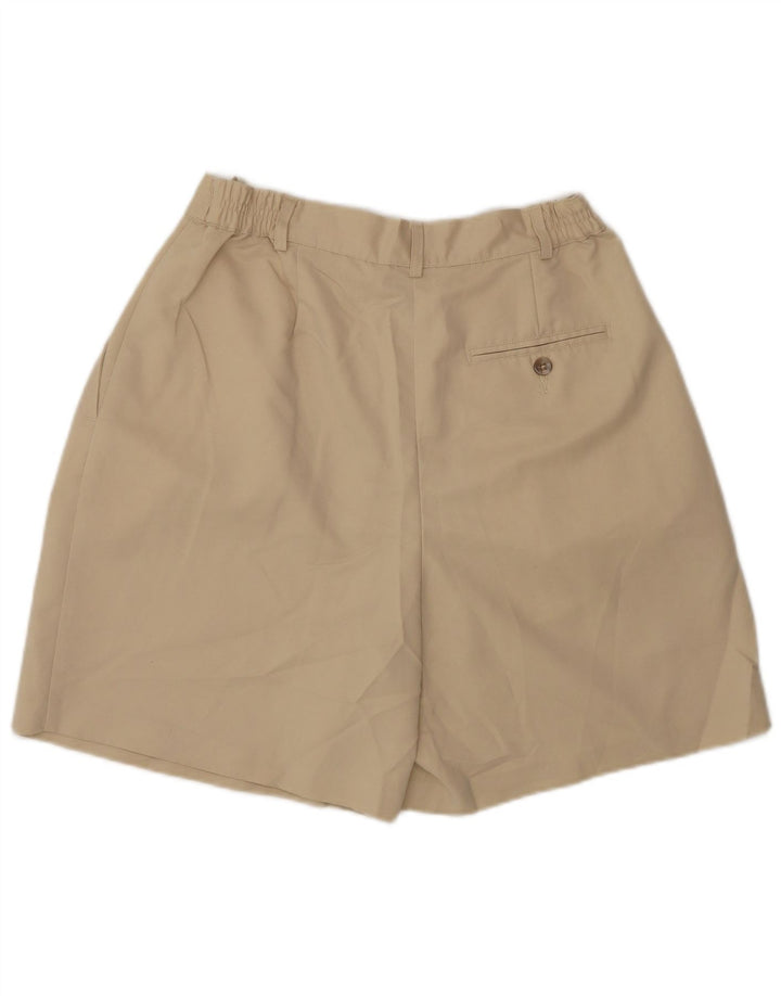 IZOD Short chino chevillé pour femme US 6 Medium W28 Beige Polyester
