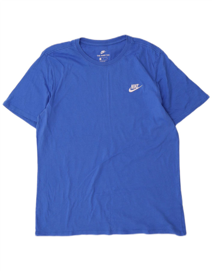 Nike T-Shirt Homme Grand Bleu Coton