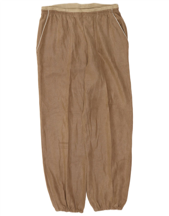 Diadora Pantalon de survêtement pour femme UK 14 Large Marron Polyester