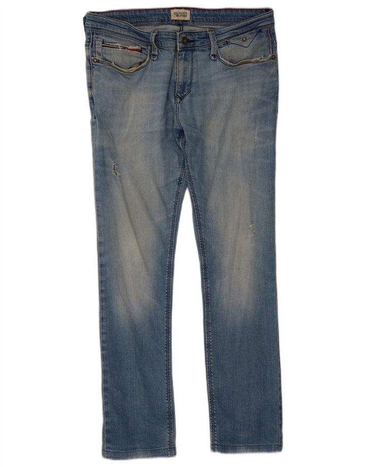 Tommy Hilfiger Jean Slim Femme W33 L30 Bleu