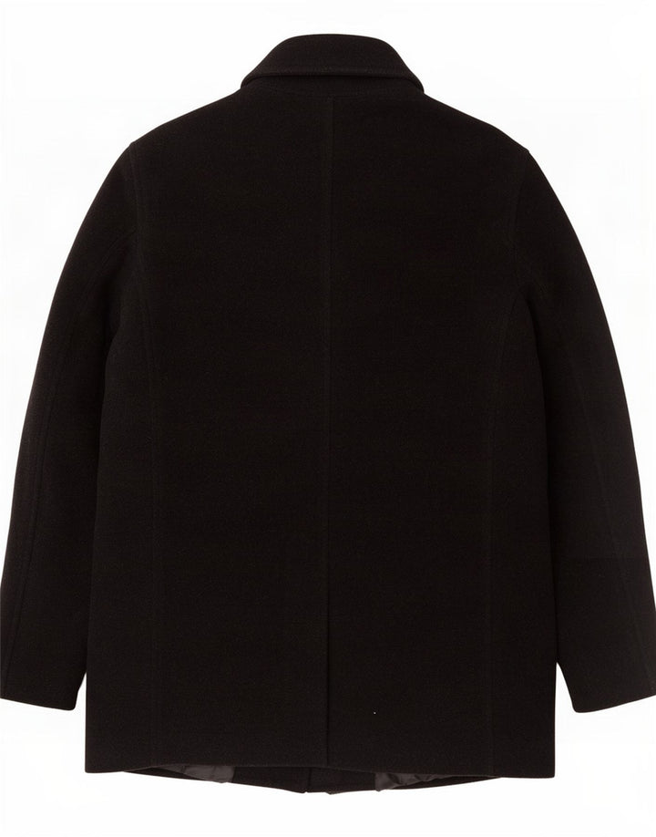 Zara Manteau Homme UK 42 XL Laine Noir