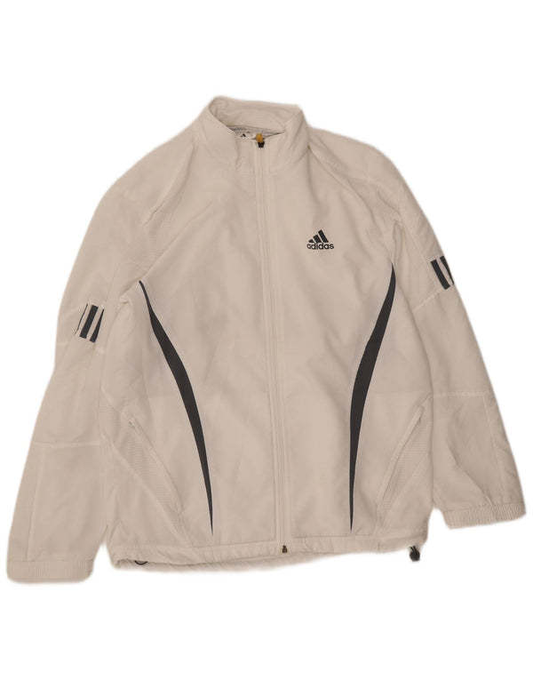 ADIDAS Veste de survêtement Clima 365 pour homme Petit Blanc Colorblock
