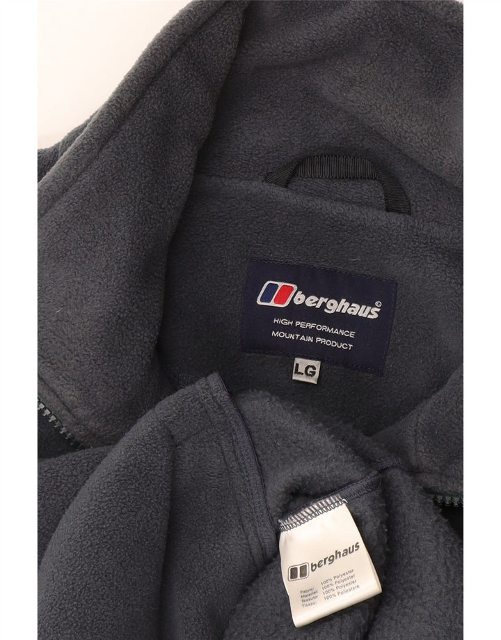 Berghaus Veste Polaire Homme UK 40 Large Bleu Marine Polyester
