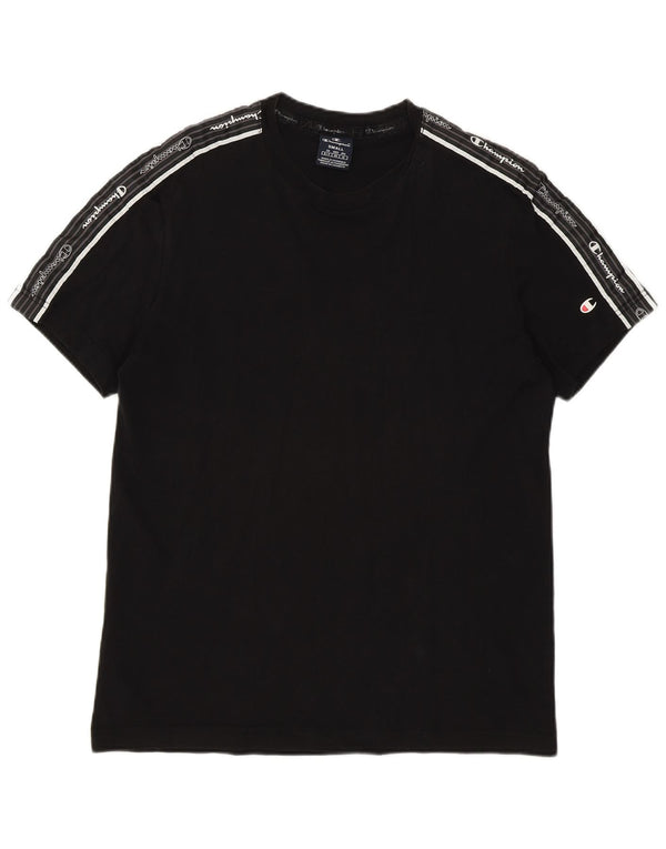 Champion T-Shirt Graphique Homme Petit Noir