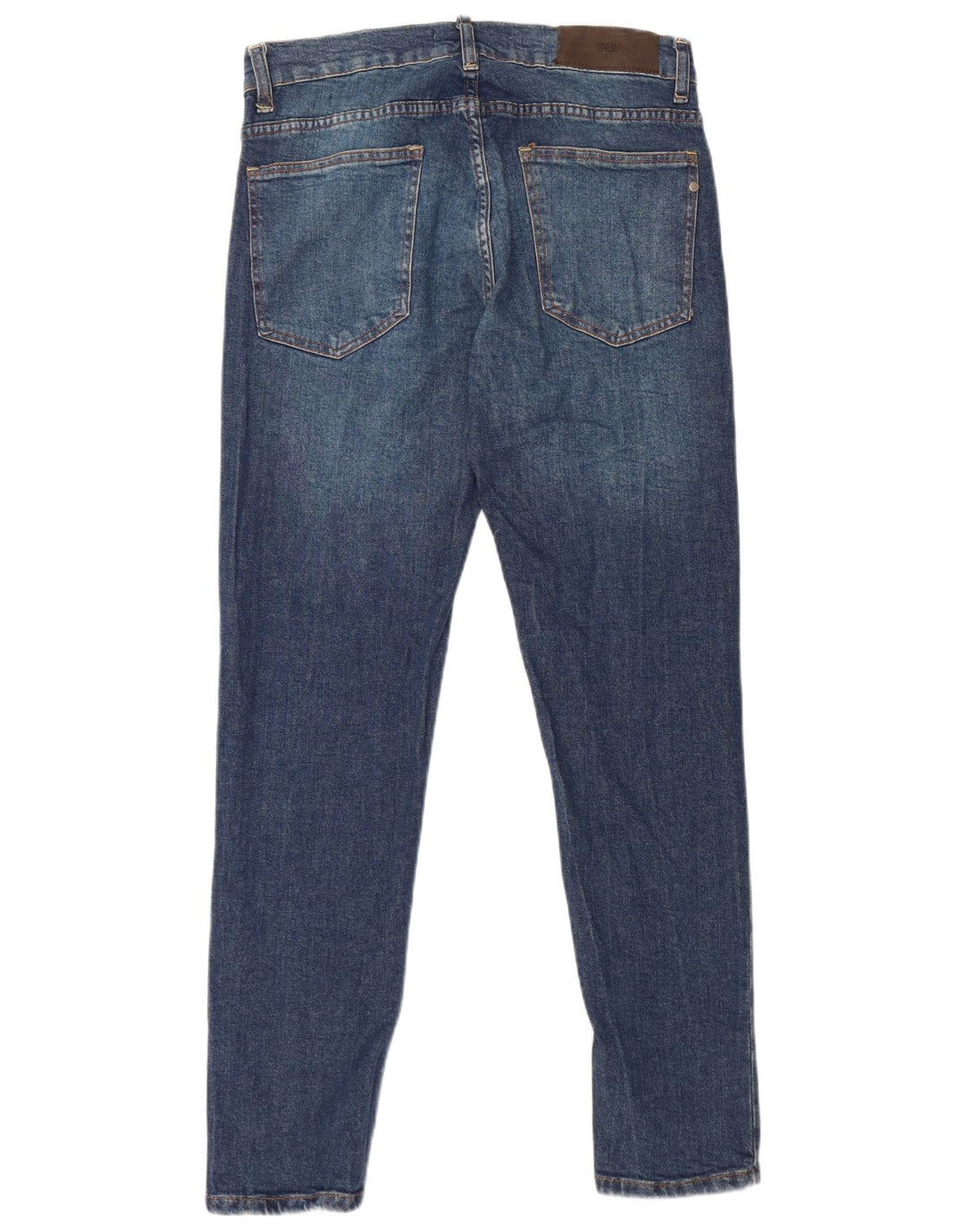 ZARA Jean skinny homme EU 42 Large W32 L30 Bleu Coton