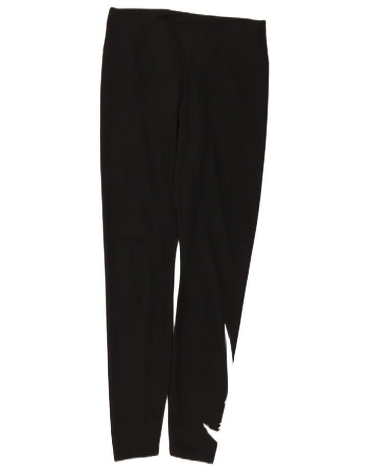 Nike Legging graphique Dri Fit pour femme UK 12 Noir moyen Polyester