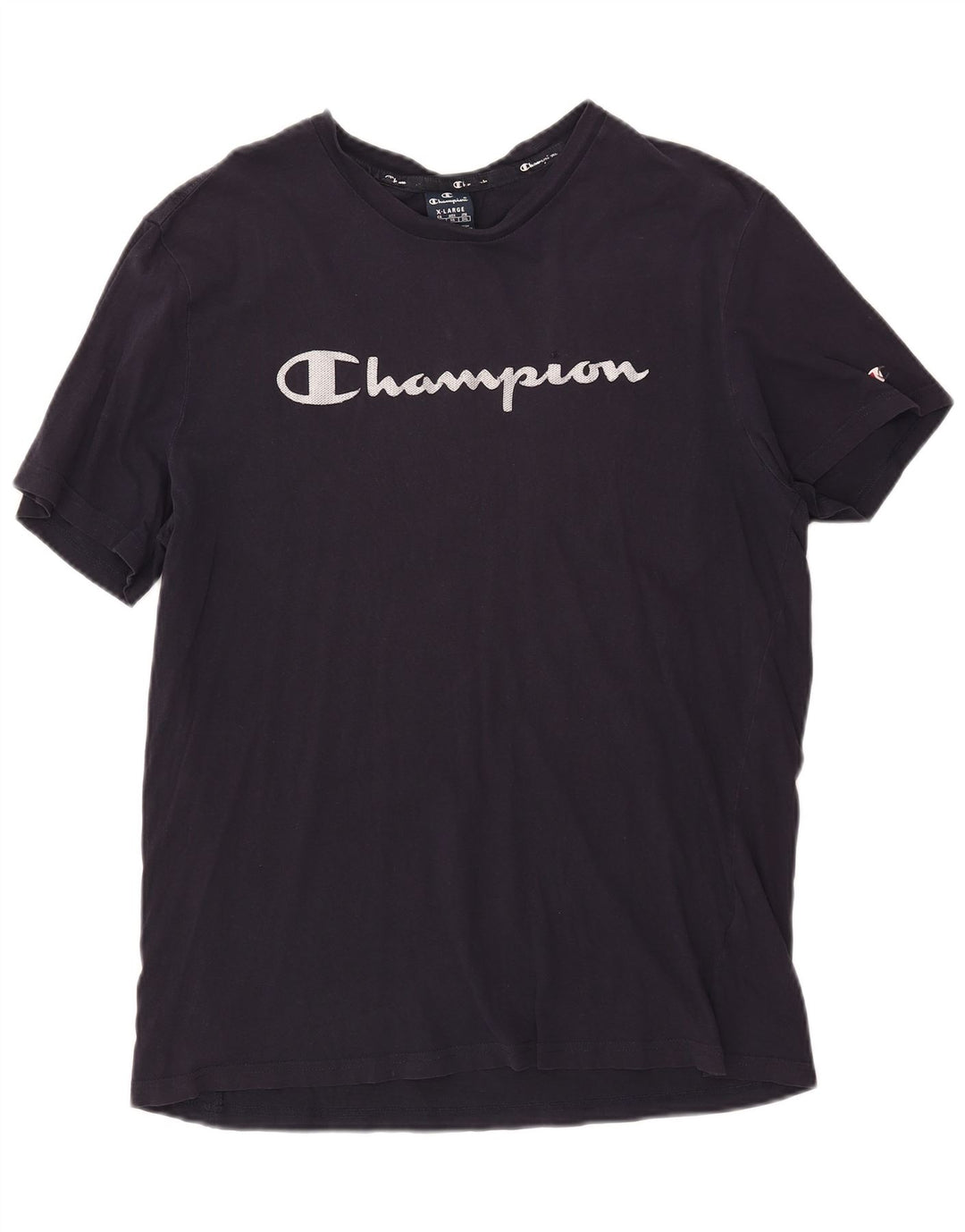 Champion T-Shirt Graphique Homme XL Bleu Marine