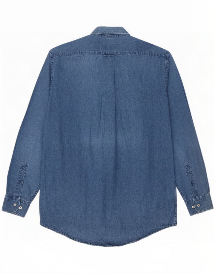 Lacoste Chemise en jean homme taille 39 coton bleu moyen