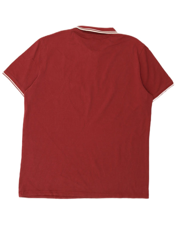 Carrera Polo Homme 2XL Coton Bordeaux