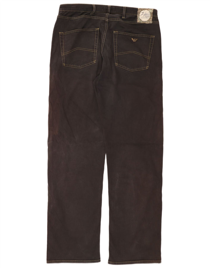 ARMANI Jean Droit Homme W36 L34 Noir