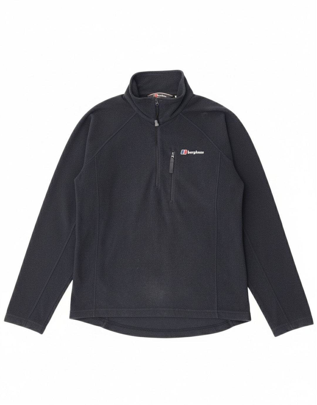 Berghaus Pull polaire à col zippé pour homme Petit bleu marine Polyester