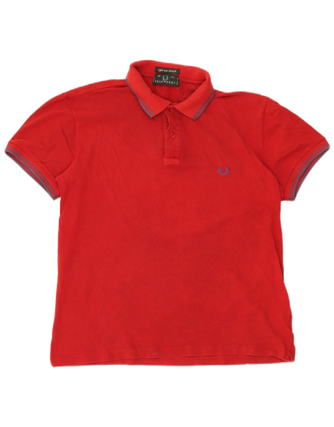 FRED PERRY Polo Homme Grand Rouge Coton