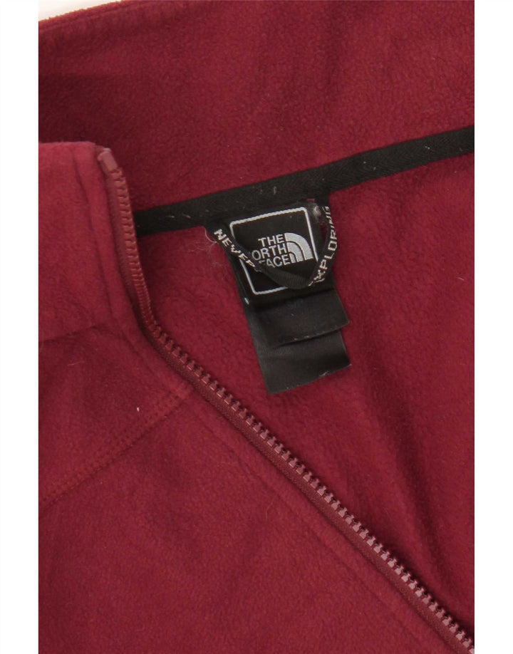 The North Face Veste polaire pour femme UK 10 Small Bordeaux Polyester