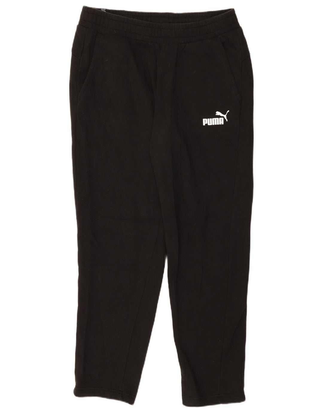 PUMA Pantalon de survêtement pour hommes Large Noir Coton