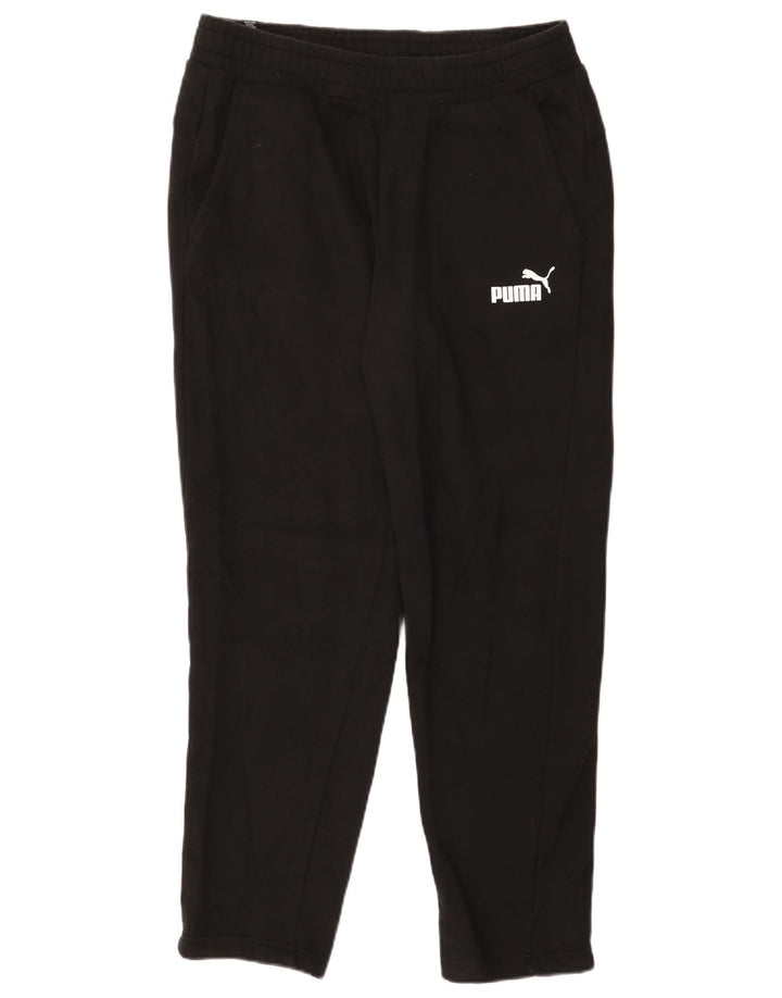 PUMA Pantalon de survêtement pour hommes Large Noir Coton