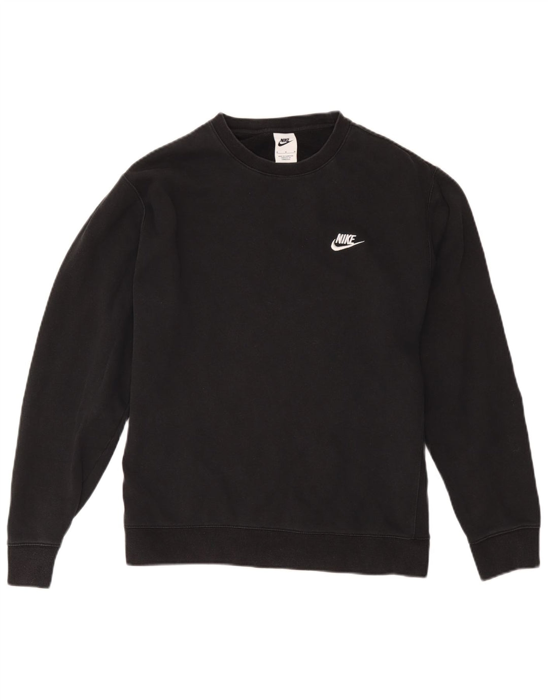 Nike Sweat-shirt en coton noir moyen pour homme