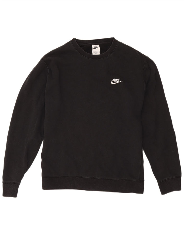 Nike Sweat-shirt en coton noir moyen pour homme