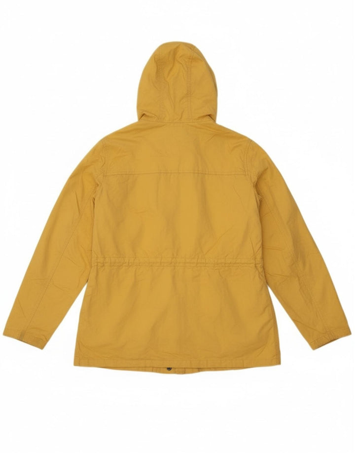 Fat Face Veste utilitaire à capuche pour femme UK 12 Jaune moyen Polyester