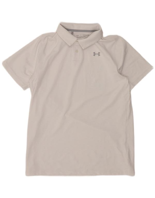 Under Armour Polo Garçon 13-14 ans XL Blanc Polyester