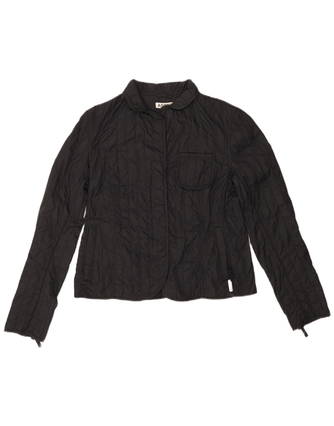 ASPESI Veste matelassée pour femme UK 18 XL Noir Polyamide