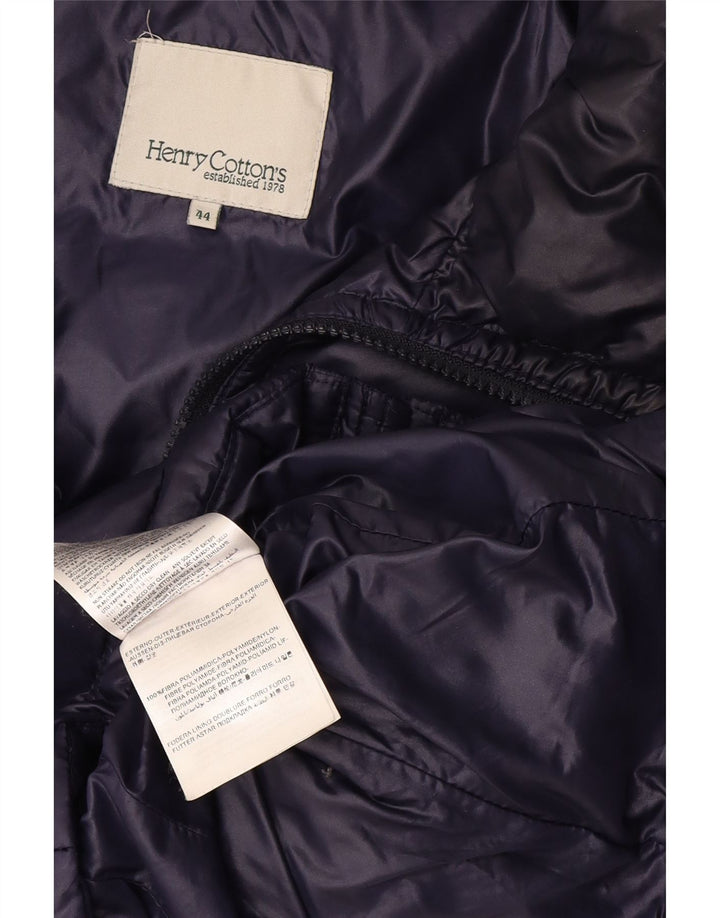 Henry Cottons Veste matelassée Femme IT 44 Bleu Marine Moyen Polyamide