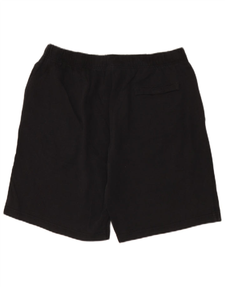 Nike Short de sport pour homme en coton noir Taille L