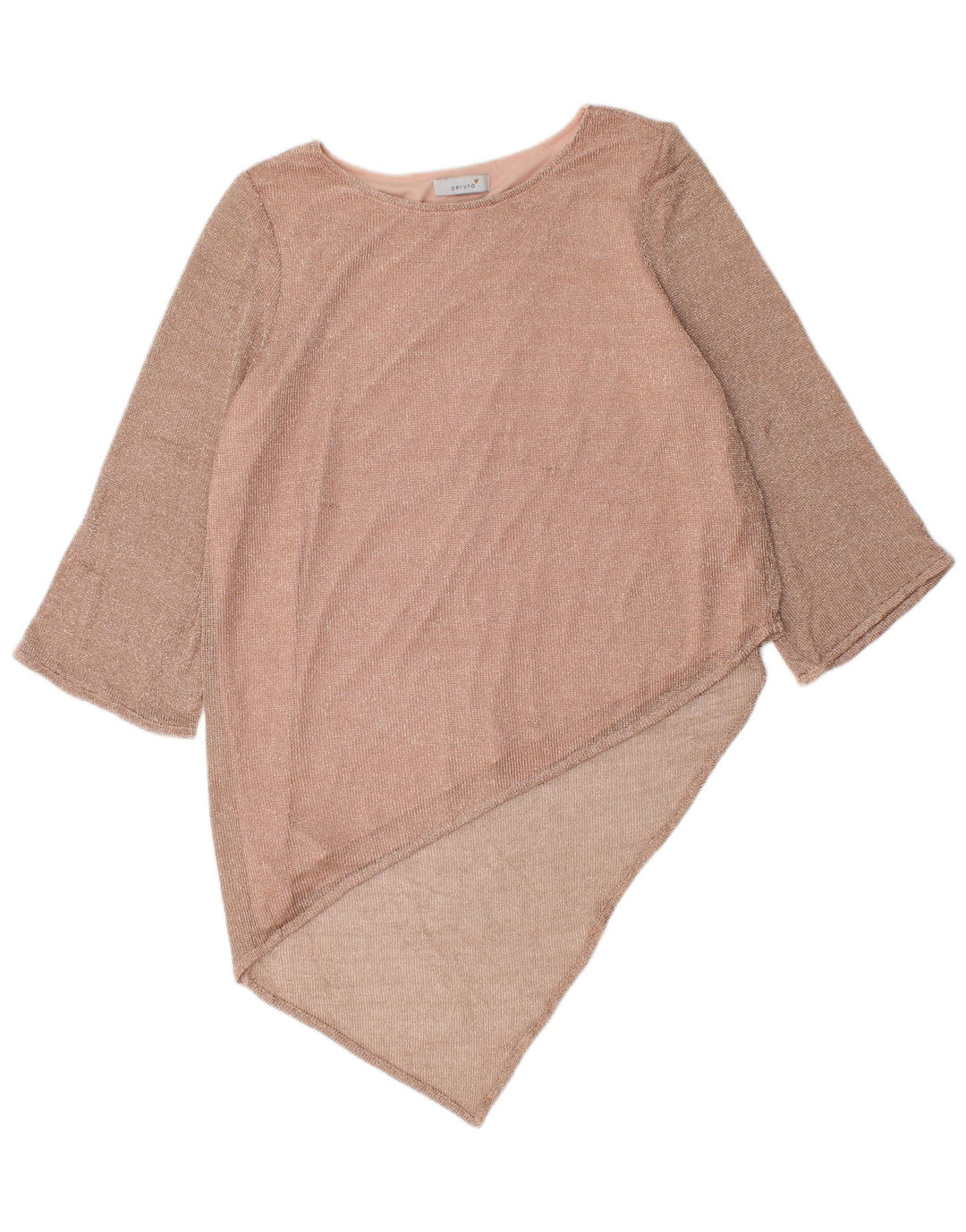 Marks & Spencer Robe asymétrique Per Una pour femme UK 14 Rose moyen moucheté