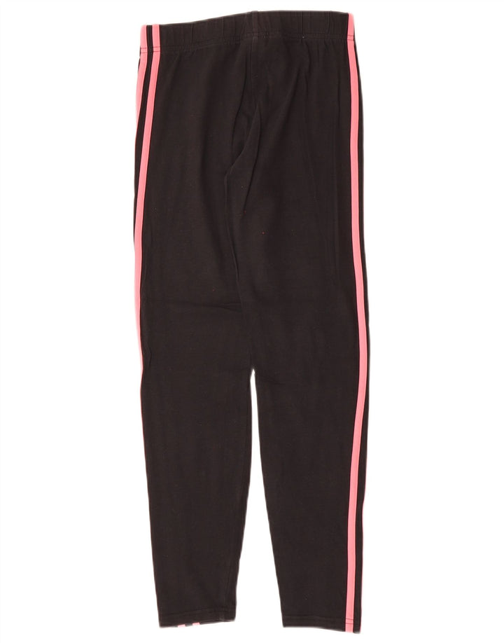 ADIDAS Pantalon de survêtement fille 13-14 ans noir coton