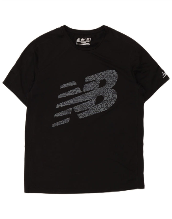 New Balance T-Shirt Graphique Homme Noir Moyen