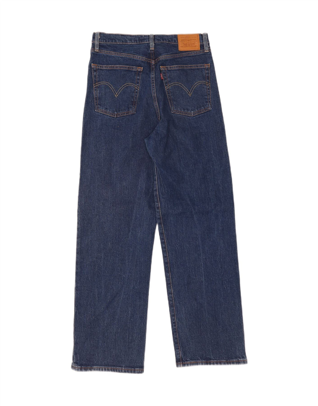 LEVI'S Jean droit Ribcage Femme W30 L29 Bleu Coton