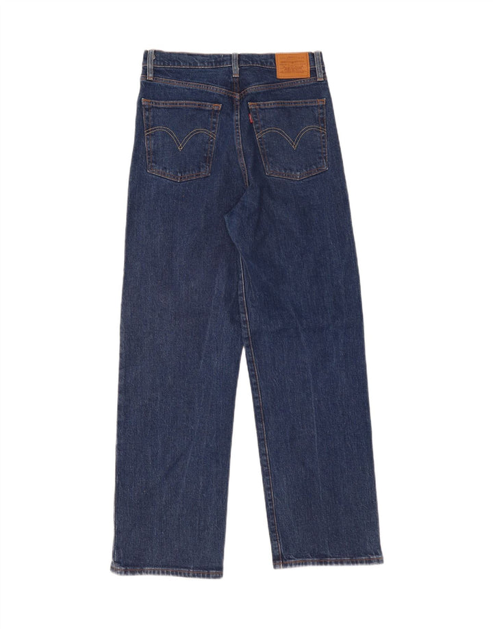 LEVI'S Jean droit Ribcage Femme W30 L29 Bleu Coton