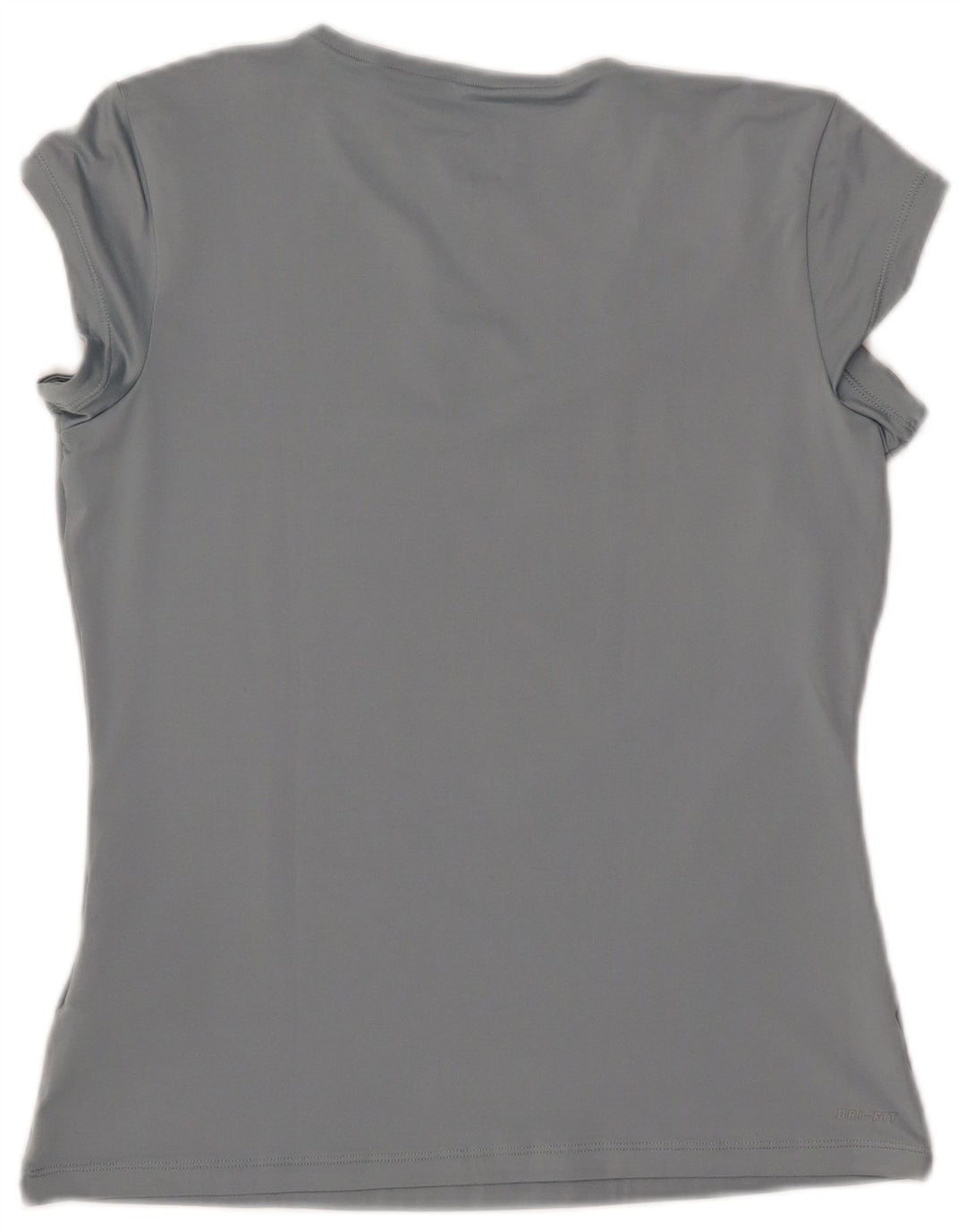 NIKE T-shirt Dri Fit pour femme UK 14 Large Bleu Polyester