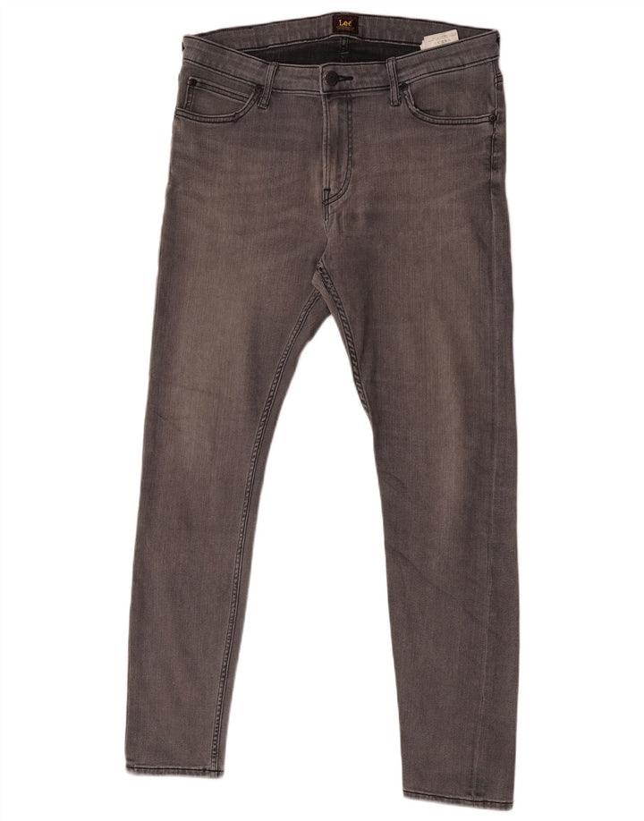 Lee Jean Skinny Malone Homme W34 L32 Gris Coton