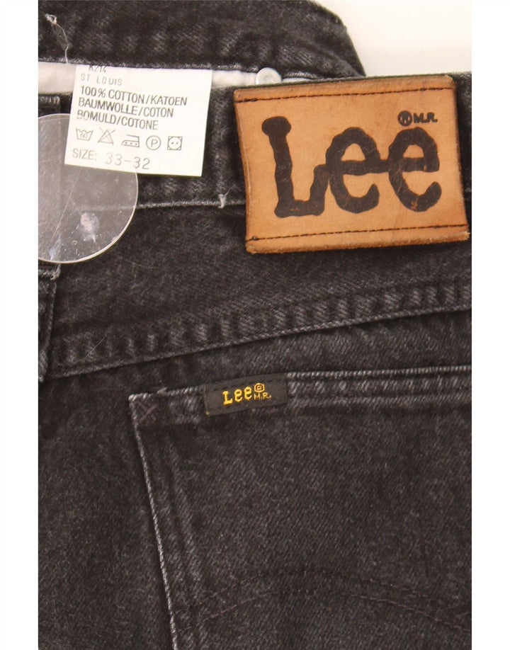 Lee Jean Fuselé Homme W33 L32 Coton Noir