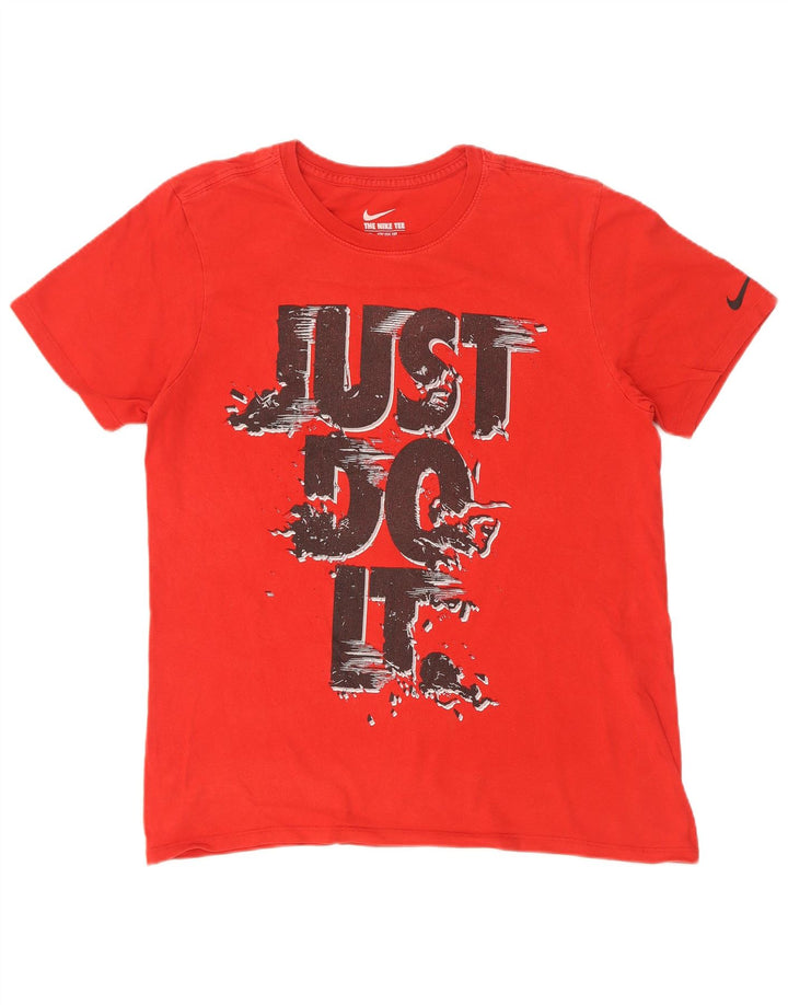 Nike Homme Athletic Cut Graphic T-Shirt Haut Rouge Moyen