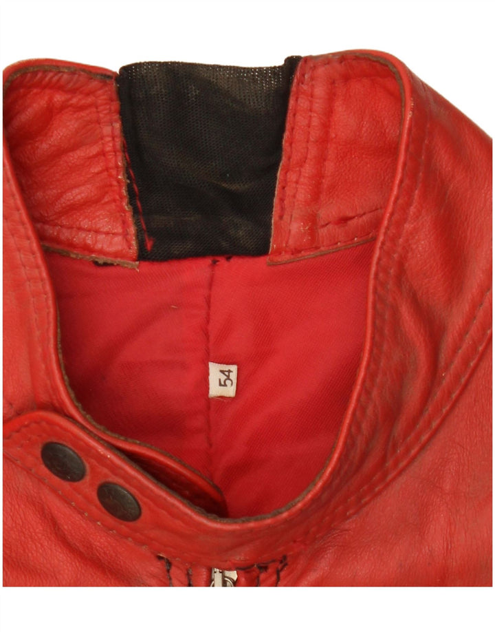 DAINESE Veste Motard Homme IT 54 2XL Cuir Colorblock Multicolore