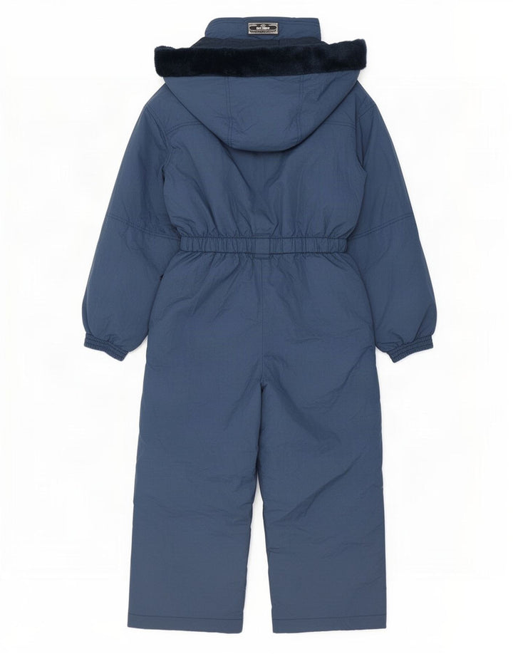 MC Kee's Combinaison de ski surdimensionnée à capuche pour femme UK 16 Large Bleu Polyamide