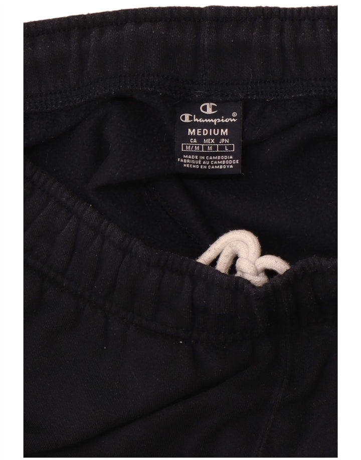 CHAMPION Short de Sport Graphique Homme Bleu Marine Moyen