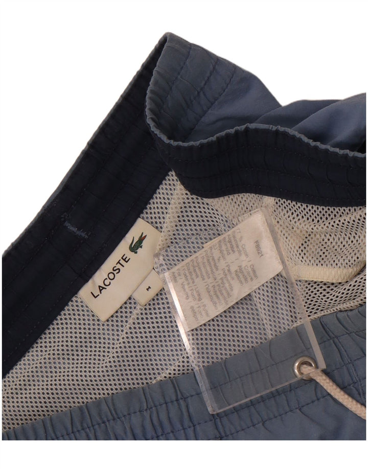 Lacoste Short de Bain Homme Bleu Moyen Coton