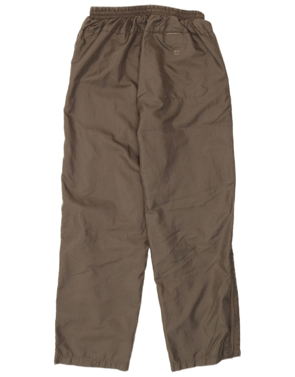 ADIDAS Pantalon de survêtement pour femme UK 44 Polyester à carreaux marron moyen