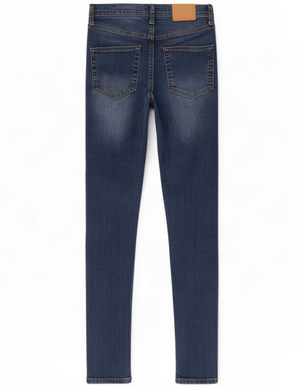 French Connection Womens Skinny Jeans UK 10 Small W30 L28 Blue Cotton