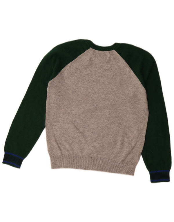 Gap Pull ras du cou pour garçon 11-12 ans XL Gris Colorblock Coton
