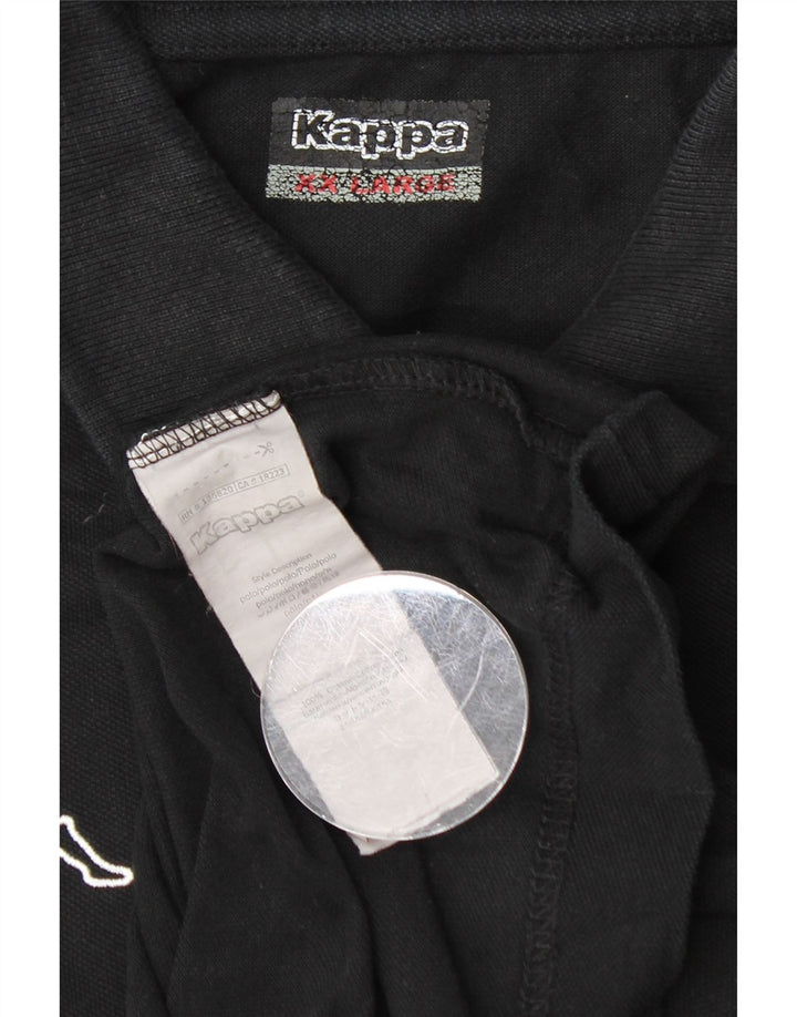 Kappa Polo Homme 2XL Noir Coton