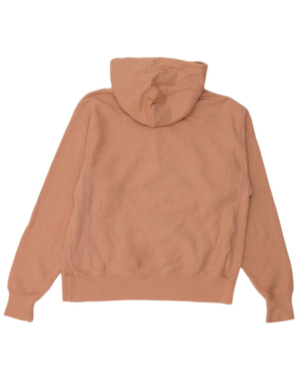 Champion Pull à capuche coupe ample pour femme UK 44 Coton rose moyen